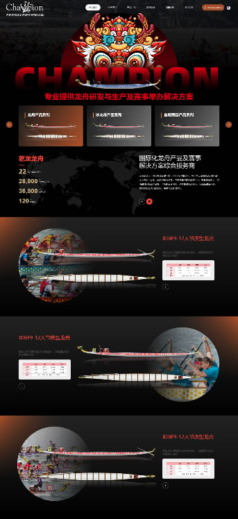 大连网站建设-乾龙龙舟